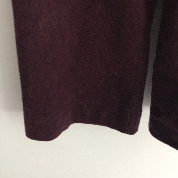 GAP MEN’s MAROON HALF-ZIP SWEATER XL - Picture 2 of 5